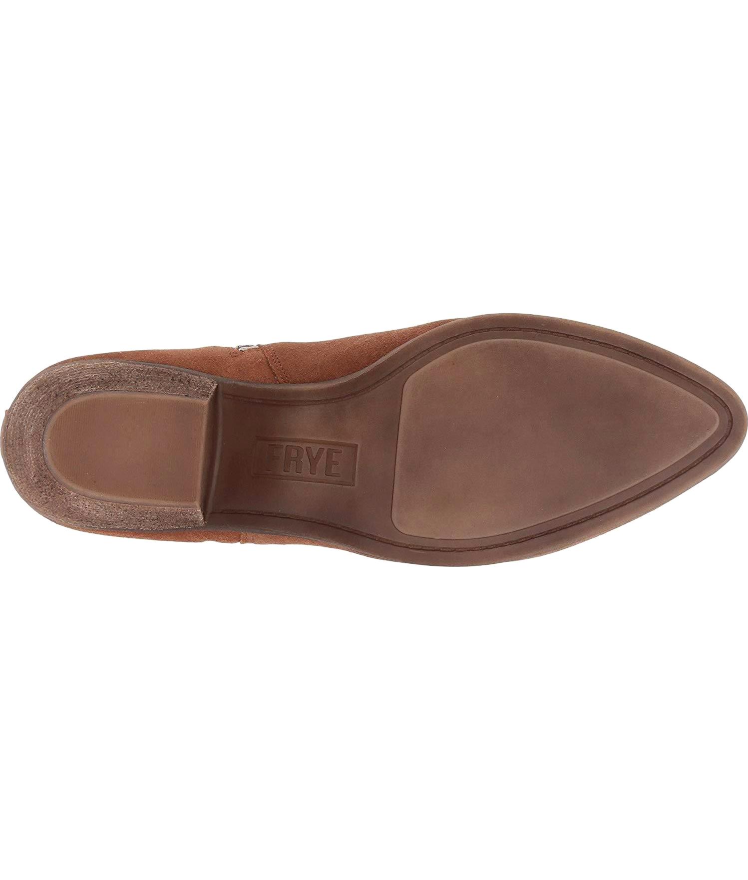 Judy Zip Bootie in Cognac - Authentic 