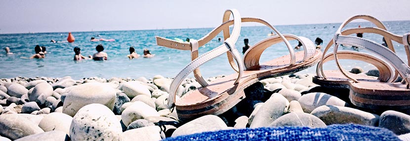 womens sandals background