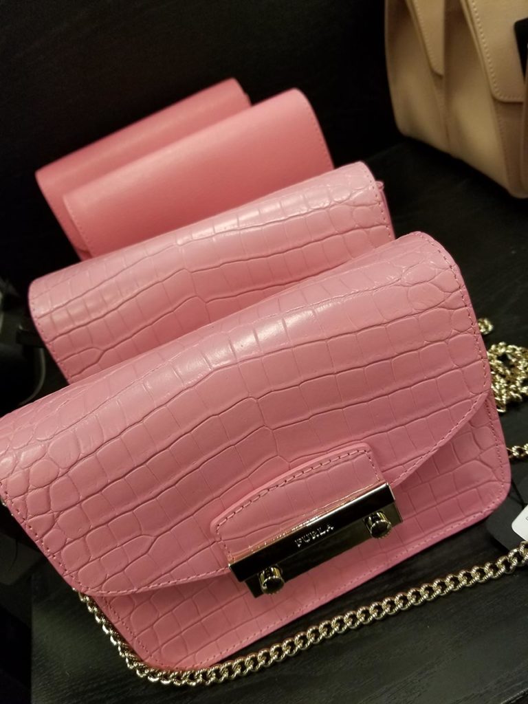 furla clutch pink