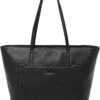 Marc Jacobs Empire City Leather Shoulder Bag Black 1