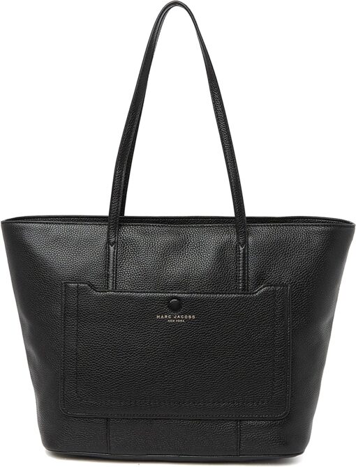 Marc Jacobs Empire City Leather Shoulder Bag Black 1