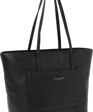 Marc Jacobs Empire City Leather Shoulder Bag Black 2