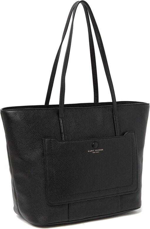 Marc Jacobs Empire City Leather Shoulder Bag Black 2