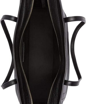 Marc Jacobs Empire City Leather Shoulder Bag Black 3 Top View