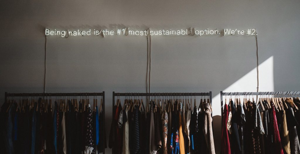sustainable clothing brands header image