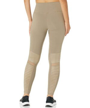 Alo Yoga Women's High-Waist Moto Legging Gravel View 2