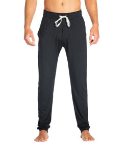 saxx mens snooze pants in black