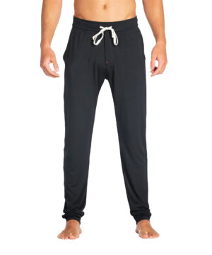 saxx mens snooze pants in black