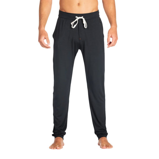 saxx mens snooze pants in black