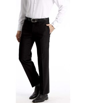 View 2 of 4 Calvin Klein Men Modern Fit Dress Pant in Black