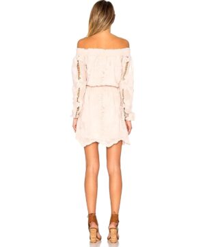 View 2 of 3 Lovers+Friends Kory Off Shoulder Dress in Nude