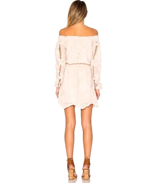 View 2 of 3 Lovers+Friends Kory Off Shoulder Dress in Nude