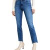 View 1 of 6 PAIGE Women's Cindy Bay Jeans with Destroyed Hem