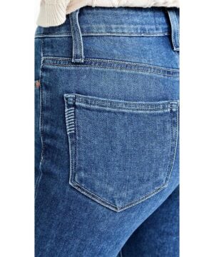 View 6 of 6 PAIGE Women's Cindy Bay Jeans with Destroyed Hem