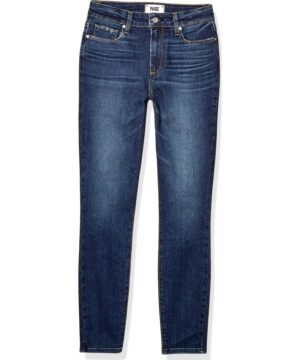View 3 of 6 PAIGE Women's Hoxton High Rise Ultra Skinny Fit Ankle Jean in SoCal