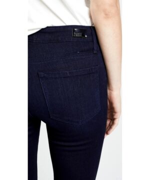 View 6 of 6 PAIGE Women's Margot High Rise Crop Skinny Jeans in Lana Blue