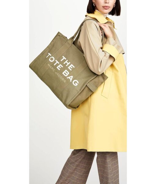 View 3 of 6 Marc Jacobs Women's The Large Tote Bag in Slate Green