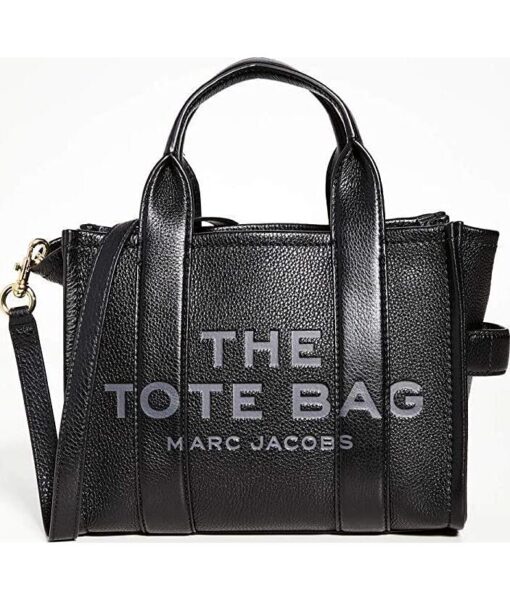 View 2 of 6 Marc Jacobs Women's The Leather Mini Tote Bag in Black
