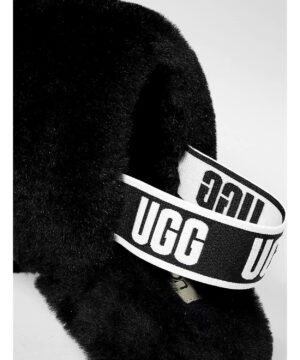 View 10 of 12 UGG Women's Fluff Yeah Slide Slipper in Black