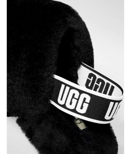 View 10 of 12 UGG Women's Fluff Yeah Slide Slipper in Black