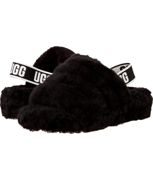 View 11 of 12 UGG Women's Fluff Yeah Slide Slipper in Black