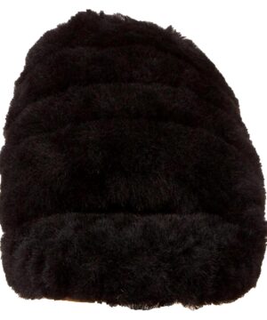 View 2 of 12 UGG Women's Fluff Yeah Slide Slipper in Black