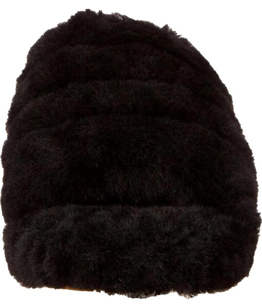 View 2 of 12 UGG Women's Fluff Yeah Slide Slipper in Black