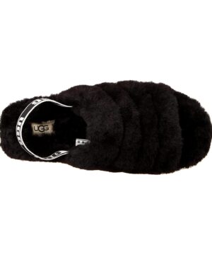 View 5 of 12 UGG Women's Fluff Yeah Slide Slipper in Black