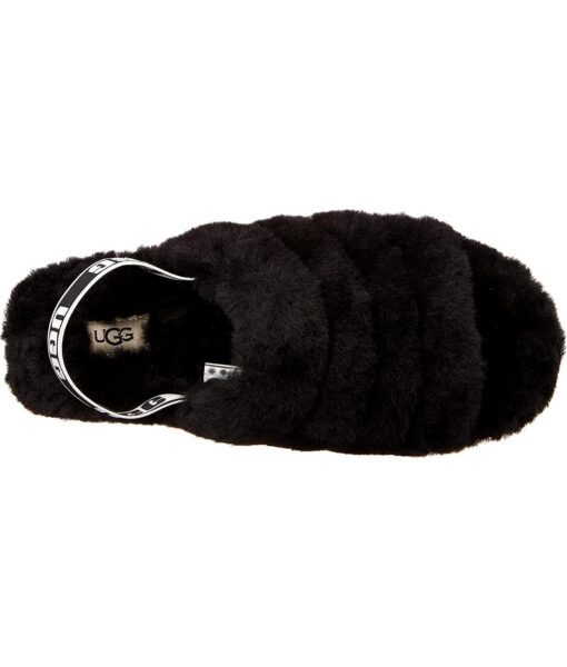 View 5 of 12 UGG Women's Fluff Yeah Slide Slipper in Black