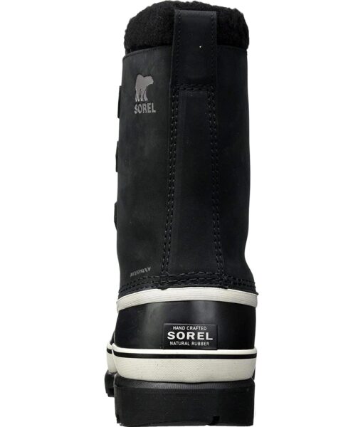 View 3 of 7 Sorel Men's Snow Winter Boots in Black Dark Stone