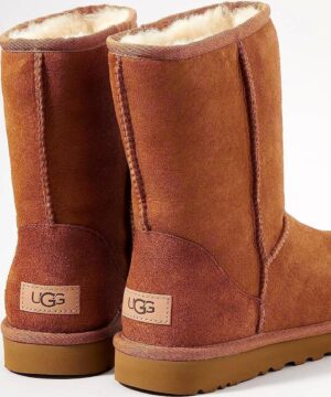 View 4 of 5 UGG Women's Classic Short II Boot in Chestnut