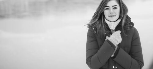 woman winter jacket header