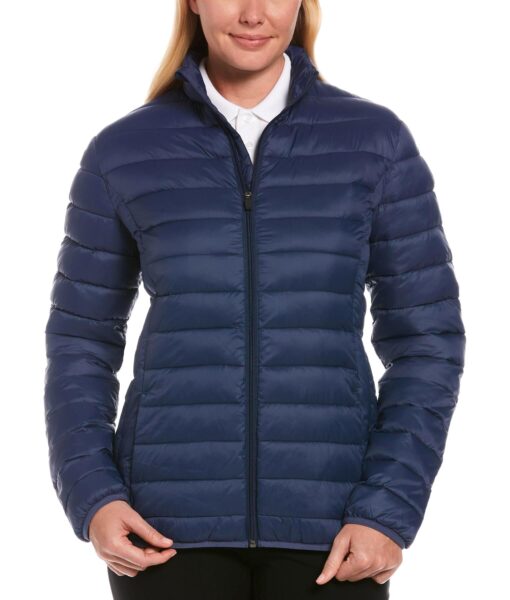 View 1 of 2 Callaway Women's Puffer Jacket in Navy Blue