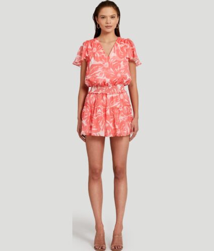 View 1 of 1 Amanda Uprichard Paros Romper in Paquita Print in Paquita - Size L